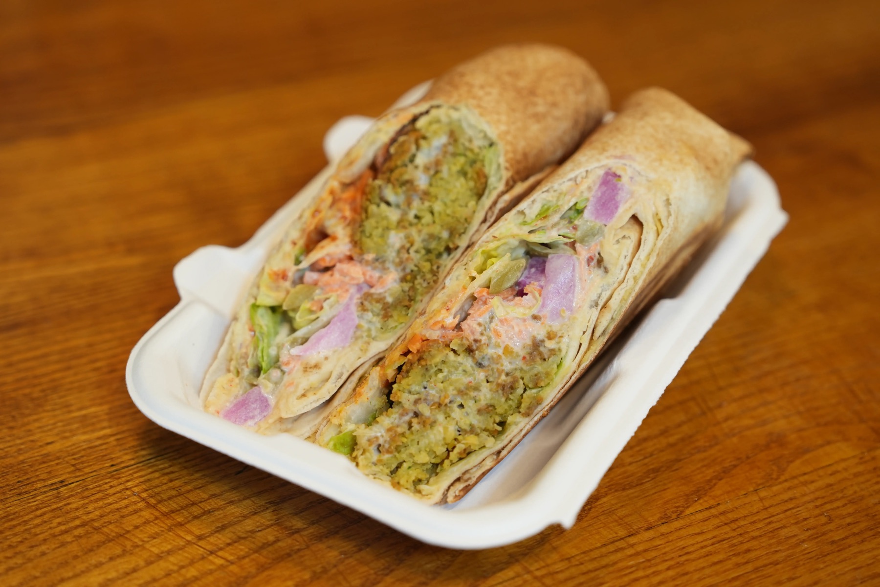 All That Falafel falafel wrap